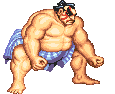 E. Honda character art