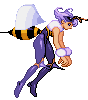 Q-Bee character art